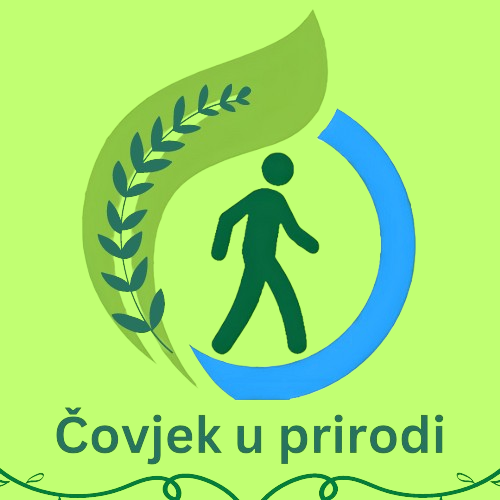 Čovjek u prirodi logotip